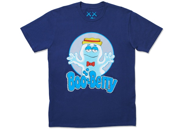 KAWS x Monsters Boo Berry Blue Tee