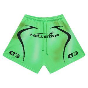 Hellstar Warm Up Shorts 'Neon Green'