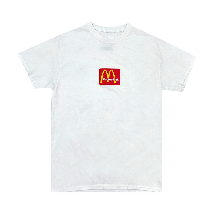 Cactus Jack x McDonalds White Tee 