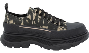Alexander McQueen Tread Slick Lace-Up 'Graffiti - Black Beige'
