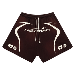 Hellstar Warm Up Shorts 'Brown'