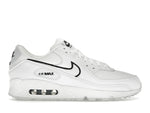 Nike Air Max 90 White Black Outlined Swoosh