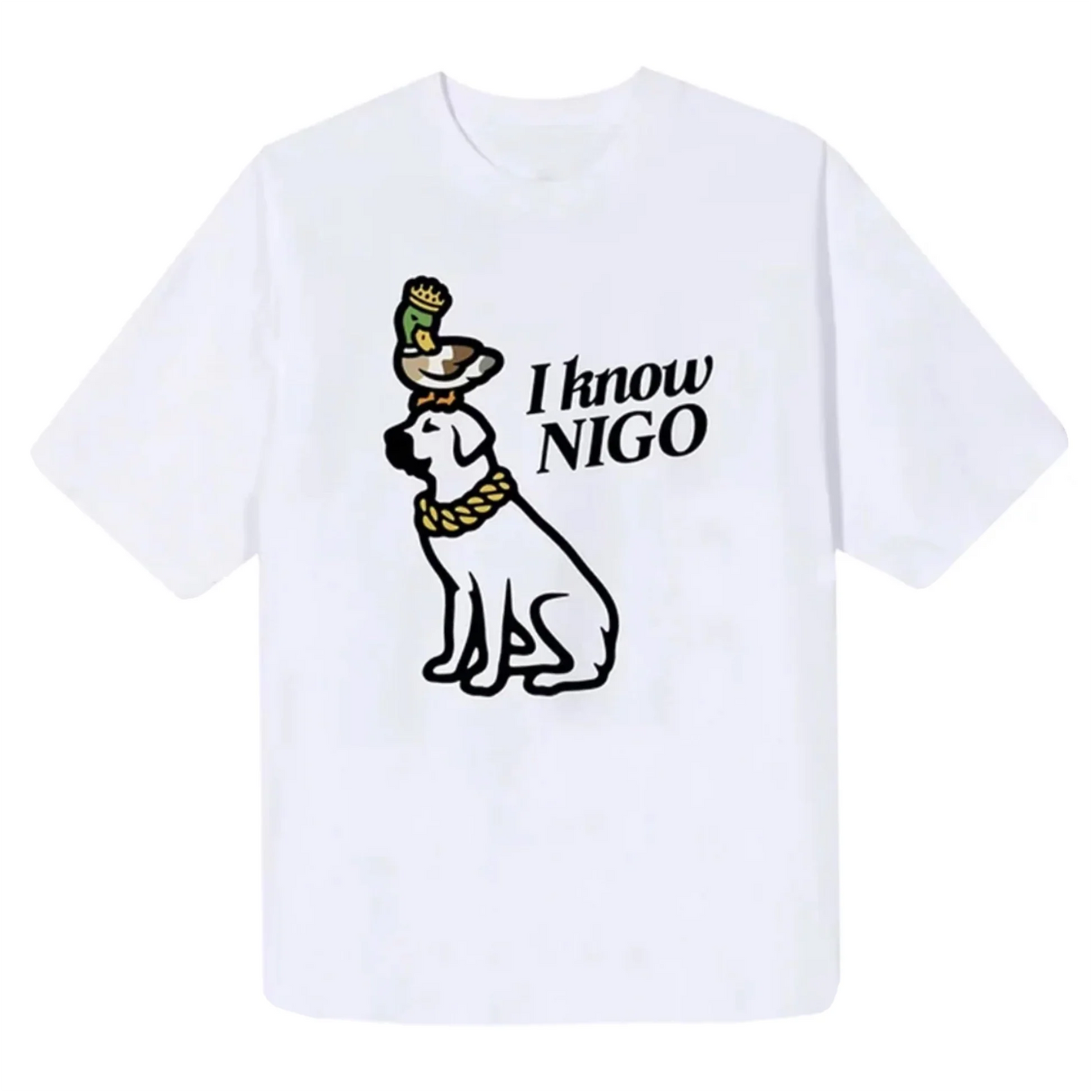 Human Made x I Know Nigo White Tee