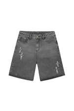 Psylos - ICONSLAB 'Grey ' Jean Shorts