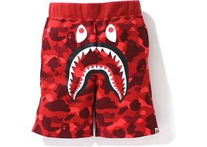 BAPE Red Camo Shorts