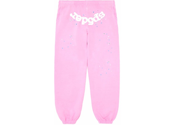 Sp5der OG Web Sweatpants Pink