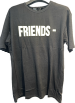 Vlone 'Yellow Friends' Black Tee